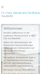 Mobile Screenshot of hautarzt-city.de